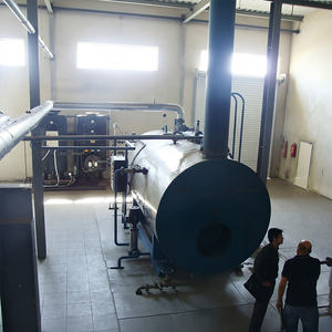 Chaudière à vapeur industrielle horizontale à tubes d'eau, double combustible (gaz naturel/huile lourde), haute efficacité thermique, prix fabricant - Product Image 3