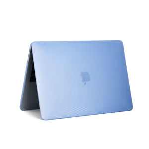 Macbook için karbon fiber dizüstü sert macbook çantası Pro 16 ''A2141 kapak 13 inç dizüstü durumda
