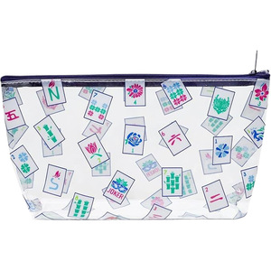 Bolsa Transparente para Mahjong Estilo Ins de Tesnitech, Transpirable, Impermeable, Ultraligera, de Gran Capacidad y Resistente al Desgaste, TK Oh My - Product Image 5