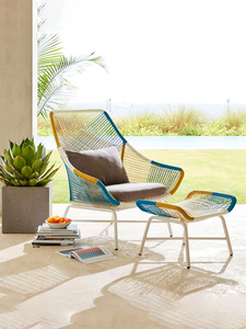Mobilier de Jardin Moderne d'Extérieur pour Bistro, Balcon et Terrasse – Ensembles Tables et Chaises en Rotin/<span class=keywords><strong>Osier</strong></span> pour Salle à Manger et Jardin - Product Image 4