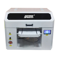 Imprimante UV A3 A4 à jet d'encre à plat Machine d'impression UV Led XP600 TX800 Tête Imprimante UV à plat pour étui de téléphone numérique