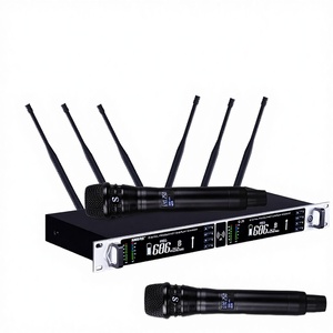 G-26 Six Antennas 800m Effective Distance True Diversity Receiving Handheld Metal Wireless <b>Microphone</b> Noise Cancelling for - Product Image 3