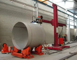 เครื่องเชื่อม MIG แบบอัตโนมัติ รุ่นใหม่ พร้อมคอลัมน์และบูมสำหรับงานเชื่อมแบบซับเมอร์จ  พร้อมระบบเชื่อมแบบวงกลมตามยาว - Product Image 2