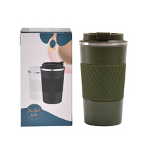 Gobelet isotherme en métal personnalisé avec couleur et logo, double paroi, en acier inoxydable, pour café