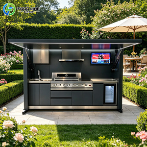 Isla de Cocina Moderna para Exteriores, para Patio Trasero, Terraza y Espacio de Entretenimiento al Aire Libre - Product Image 2