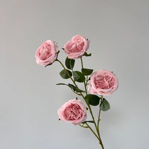 Lychee Rose Artificial <b>Flower</b> <b>Single</b> Branch Silk High Simulation Wedding Decoration - Product Image 1