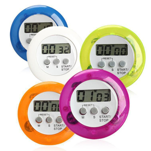 นาฬิกาจับเวลา LCD แบบแม่เหล็ก,นาฬิกาปลุกดิจิตอลตั้งเวลาในครัวสำหรับการแข่งขันนาฬิกาจับเวลา - Product Image 1