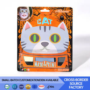 Kits de Pintura Facial para Niños, Suministros de Arte, Pintura Facial No Tóxica a Base de Agua, Maquillaje de Cosplay, Pintura Corporal para Fiestas de Halloween - Product Image 1