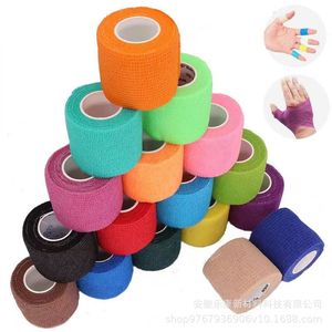 Oem Sports Bandage 2.5 5 7.5 10Cm X 4.5M Self Adhesive Elastic <b>Ankle</b> <b>Support</b> For Climbing - Product Image 2