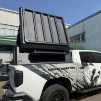 Tente de toit rigide en aluminium imperméable pour 3 personnes, OEM, pour SUV, pick-up F150, Hilux, véhicule tout-terrain