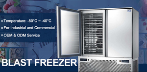 Abbattitore di Temperatura e Congelatore Rapido Freshnow di Piccole Dimensioni -40 -80 Gradi per Congelamento Rapido Individuale di Cioccolato e Tonno - Product Image 4