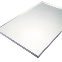 Plaque de polycarbonate transparente de 1 mm pour toiture, impression UV, services de découpe, remplacement