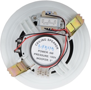 2025 Nhà Máy Chất Lượng Cao 6W 10W 100V PA Hệ Thống Loa Trần Cho 5 Inch, 6 Inch, 8 Inch Cho Địa Chỉ Công Cộng - Product Image 6