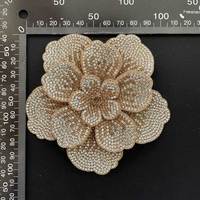 Patchs en tissu à coudre en PVC avec paillettes 3D en forme de fleurs, différentes couleurs, bricolage pour chaussures, sacs, accessoires vestimentaires, vente directe d'usine