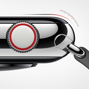 Siêu rõ ràng bảo vệ màn hình cho của apple xem 3D đầy đủ bìa đầy đủ keo <span class=keywords><strong>PMMA</strong></span> Bảo Vệ Màn Hình đối với Apple Đồng Hồ 38/ 42/40/44mm - Product Image 2