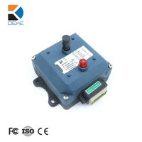 Télécommande industrielle DEKE Série DK1-7S1T-9 pour accessoires de grue, sans fil, étanche, protection IP65, en plastique