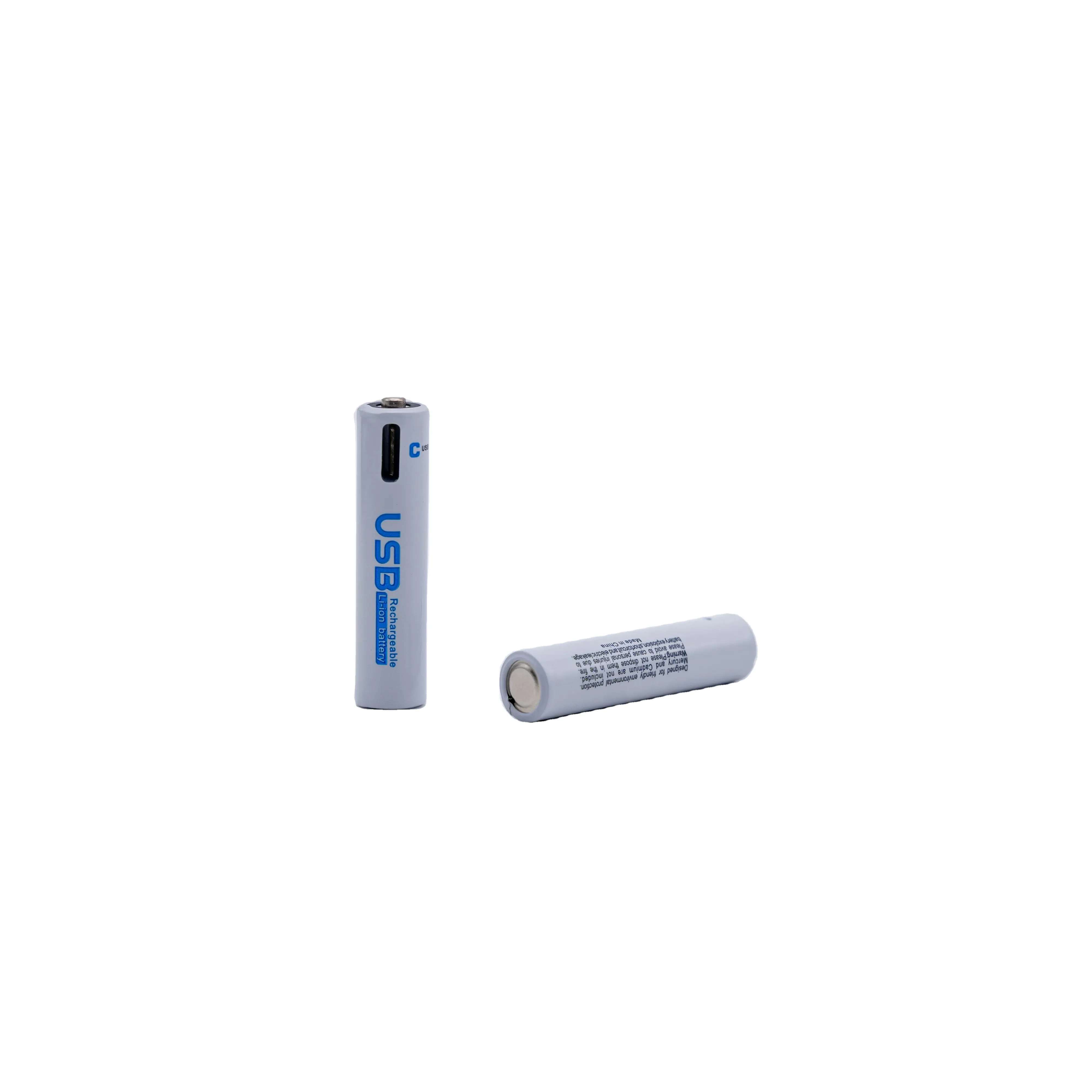 Chất Lượng Tốt Siêu Xách Tay USB Loại C Có Thể Sạc Lại Pin 1.5V 1000mwh Ba Một Lithium-Ion Pin Cho Đồ Chơi