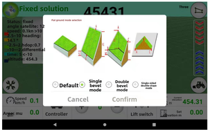 מערכת שטוחה לוויינית מקצועית ליישור קרקע דיוק גבוה 2 ס\\\"מ אנדרואיד מחיר מפעל חקלאות אבחון מרחוק GNSS - Product Image 5