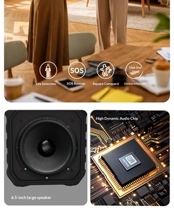 ลำโพงพกพาพร้อม WiFi ไร้สายแบบคู่ปลั๊กแอนด์เพลย์อเนกประสงค์กล่องเสียงคาราโอเกะกลางแจ้งสำหรับงานปาร์ตี้แคมป์ปิ้ง - Product Image 6