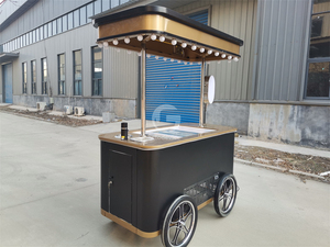 Chariot à crème glacée de haute qualité avec réfrigérateur Street Selling Ice Cream Cart - Product Image 2