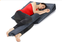 Extra großes ortho pä disches Memory Foam-Bettkeil kissen für Schlaf-, GRED-und Säure-Reflux (7,5 ''Hx35''Lx32''W)