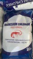 Poudre industrielle de flocon de chlorure de magnésium d'agent extincteur de catégorie comestible 46%