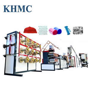 Machine de fabrication de fibres synthétiques <span class=keywords><strong>macro</strong></span> en PET/HDPE monofilament PP pour béton armé courbé 550Mpa, haute productivité - Product Image 4