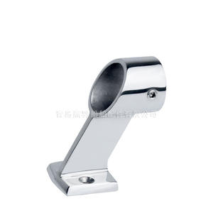 22-25mm <b>Stainless</b> <b>Steel</b> 316 Marine <b>Bracket</b> Long Neck Rear Handrail Tube Fittings for Yacht Manufacturing Marine Hardware - Product Image 6