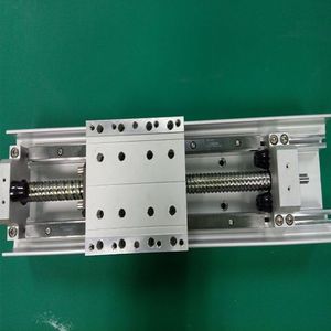 Seri meja geser CNC, Stroke maksimum 2000mm, beban berat 165kg, modul Linear penggerak sekrup sumbu tunggal disediakan Ht 10 tahun XYZ - Product Image 3