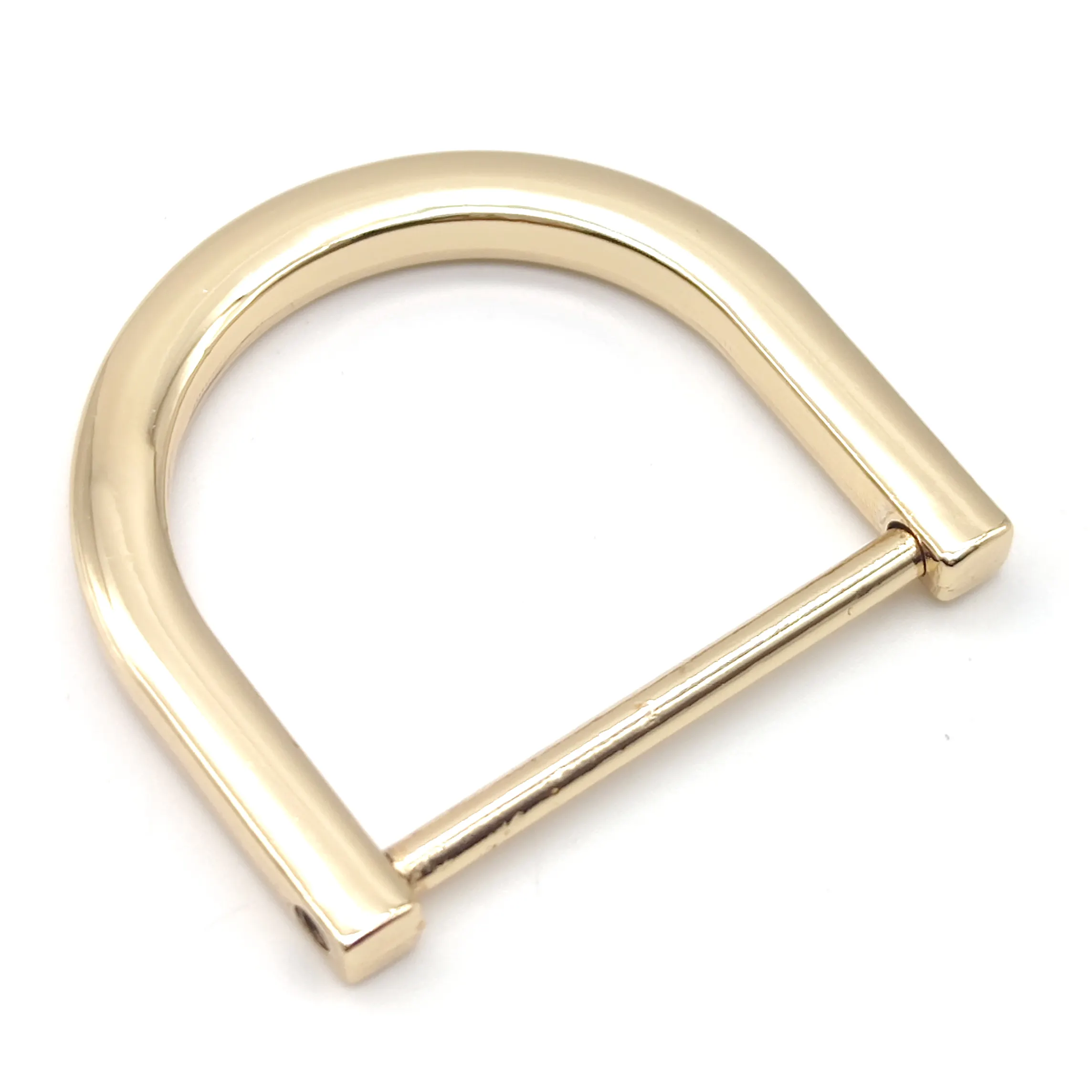 Mosquetão de ferragens do anel d, famoso, com barra de fechamento, anéis de metal, anel d, de alta qualidade para sacos