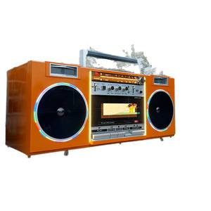 Internet Celebrity Radio Mobile Container Selling House Scenic Spot <b>Clock</b>-in Camping <b>Retro</b> B & B Module Assembly Booth - Product Image 1