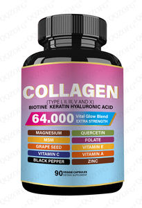 All'ingrosso capsule di collagene <span class=keywords><strong>5</strong></span> tipo collagene scientificamente formulato per la massima efficacia con biotina cheratina folato - Product Image 2