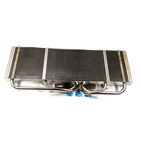 Refroidisseur de processeur 1170 pour carte graphique avec 4 caloducs en cuivre, ailettes en aluminium et 2 ventilateurs pour le refroidissement des GPU VGA