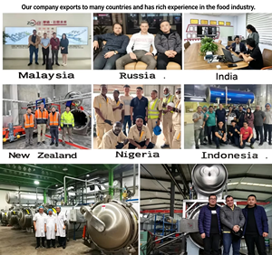 Nouvelle machine de stérilisation automatique par pulvérisation d'eau ZLPH pour ligne de production de conserves de fruits de mer, autoclave <span class=keywords><strong>stérilisateur</strong></span> avec certifications CE ASME SUS304 - Product Image 4