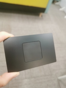 Cá nhân chải thép NFC thẻ kinh doanh với mã QR RFID Thông tin liên lạc mini <span class=keywords><strong>Tag</strong></span> cho thành viên không tiếp xúc và thanh toán - Product Image 2