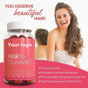 Gomitas para el Cabello de Marca Privada OEM ODM, Suplemento <span class=keywords><strong>Anticaída</strong></span> del Cabello, para Uñas, Piel y Cabello Fino, Vitaminas de Colágeno - Product Image 4