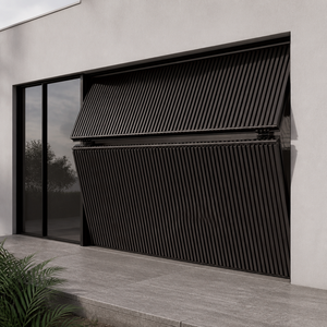 Porte <span class=keywords><strong>de</strong></span> <span class=keywords><strong>garage</strong></span> motorisée en verre et aluminium, porte <span class=keywords><strong>de</strong></span> <span class=keywords><strong>garage</strong></span> électrique, porte <span class=keywords><strong>de</strong></span> <span class=keywords><strong>garage</strong></span> automatique, <span class=keywords><strong>prix</strong></span> modernes, isolée, en solde, 16x7, 16x8, en plastique - Product Image 3