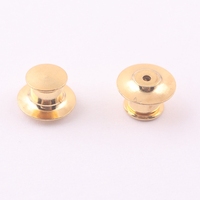 Attaches de sécurité en laiton pour broches et épingles – Aucun outil requis pour les accessoires de bijoux et de revers