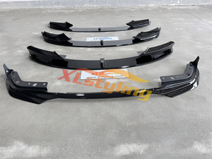 XLstyling ABS plastica MP auto separatore labbro anteriore per <span class=keywords><strong>BMW</strong></span> F30 F10 <span class=keywords><strong>F20</strong></span> G30 G01 nero lucido - Product Image 3