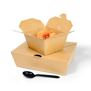 Scatola per il pranzo/snack <span class=keywords><strong>in</strong></span> carta usa e getta ecologica per <span class=keywords><strong>microonde</strong></span> - Product Image 5