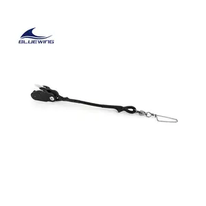 Double Halyard Outrigger Line Lock Pulley With Stainless Steel Snap Swivel For Offshore Fishing