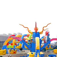 Manège Octopus Rotatif Direct Usine - Manège d'Extérieur pour Centre Commercial avec Grande Capacité et Service Après-Vente Professionnel