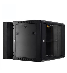 Gabinete de Red para Montaje en Pared con Gestión de Cables para Equipos de Fibra Óptica y Switches - Product Image 1