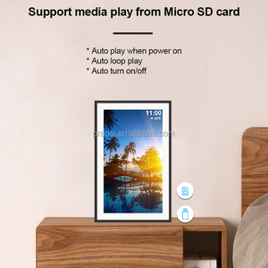 Wall Mount IPS LCD hiển thị thông minh khung ảnh 15 / 15.6 inch màn hình cảm ứng Full HD 1080p Video chơi frameo + Hình ảnh kỹ thuật số khung - Product Image 3