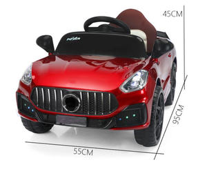 Auto Eléctrico de Juguete Unisex para Niños de <span class=keywords><strong>2</strong></span> a 7 Años, Batería Recargable, Música, Luces, Ruedas Pequeñas de Plástico, para Niños y Niñas - Product Image 6