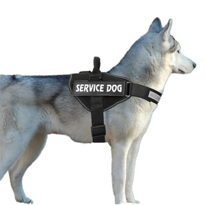 Oxford Nylon Dog vest khai thác có thể điều chỉnh phong cách đơn giản phản chiếu mô hình rắn ruy băng thoáng khí Móc Vòng dây đai không kéo vật nuôi - Product Image 2