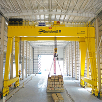 Palans électriques à câble de 25 tonnes, grue à portique à double poutre KSMG pour entrepôt de conteneurs, directement de l'usine