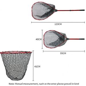 Topline chine pas cher <span class=keywords><strong>carpe</strong></span> pliant piège à poisson professionnel filets de pêche pêche en caoutchouc épuisette pour gros poissons - Product Image 3