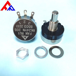 โพเทนชิโอมิเตอร์แบบหมุนเดี่ยว RV24 B10k B50k คาร์บอน ความแม่นยำสูง สำหรับเครื่องมือวัดแบบหมุนและรีโอสแตท - Product Image 5