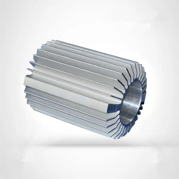 Aluminum extrusion tube aluminum led flashlight heatsink round heat sink